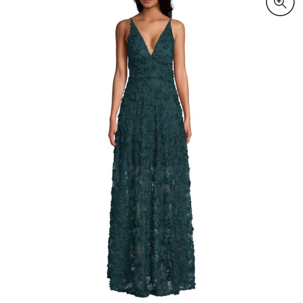 NWT Xscape Floral Lace Dress